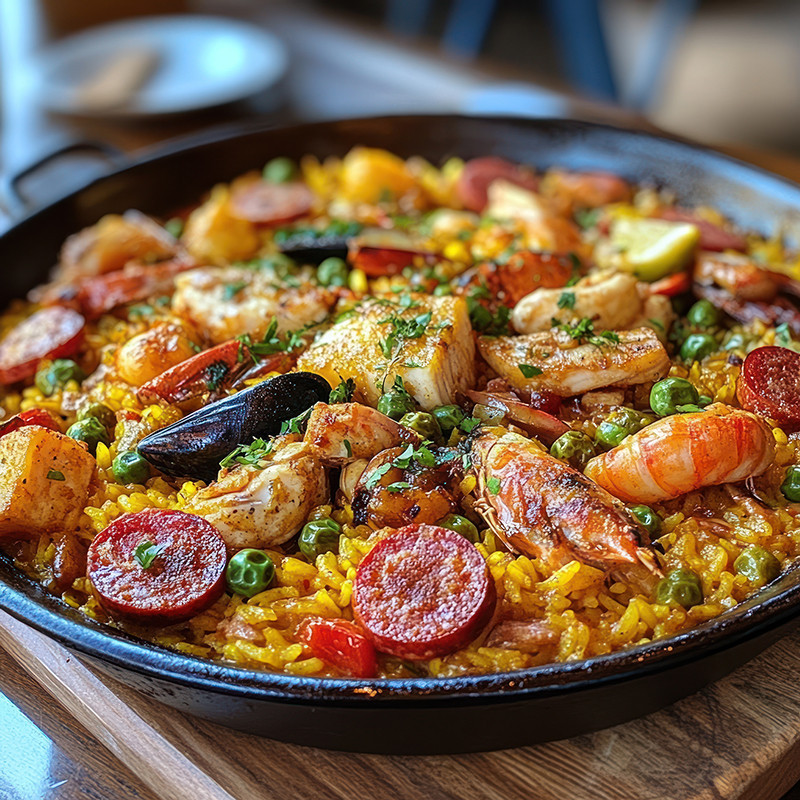 Arroz de Mar y Montaña